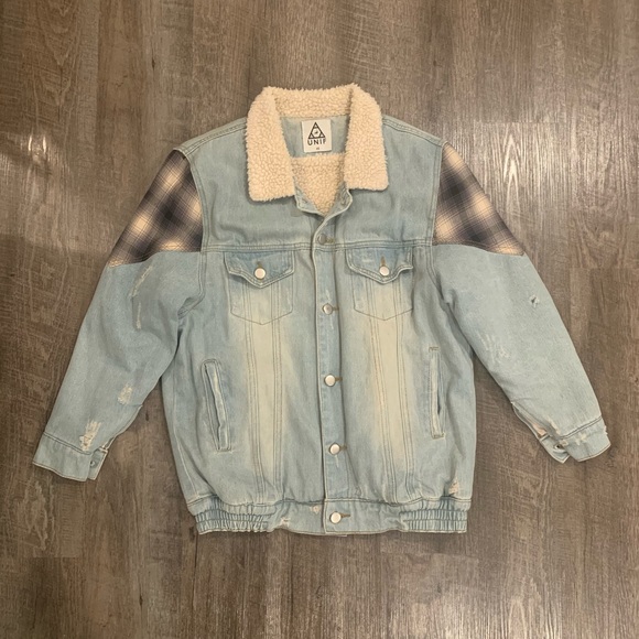 Unif x UO Sherpa Lined Jacket - Picture 2 of 4